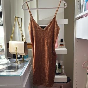 Velvet Mini Dress